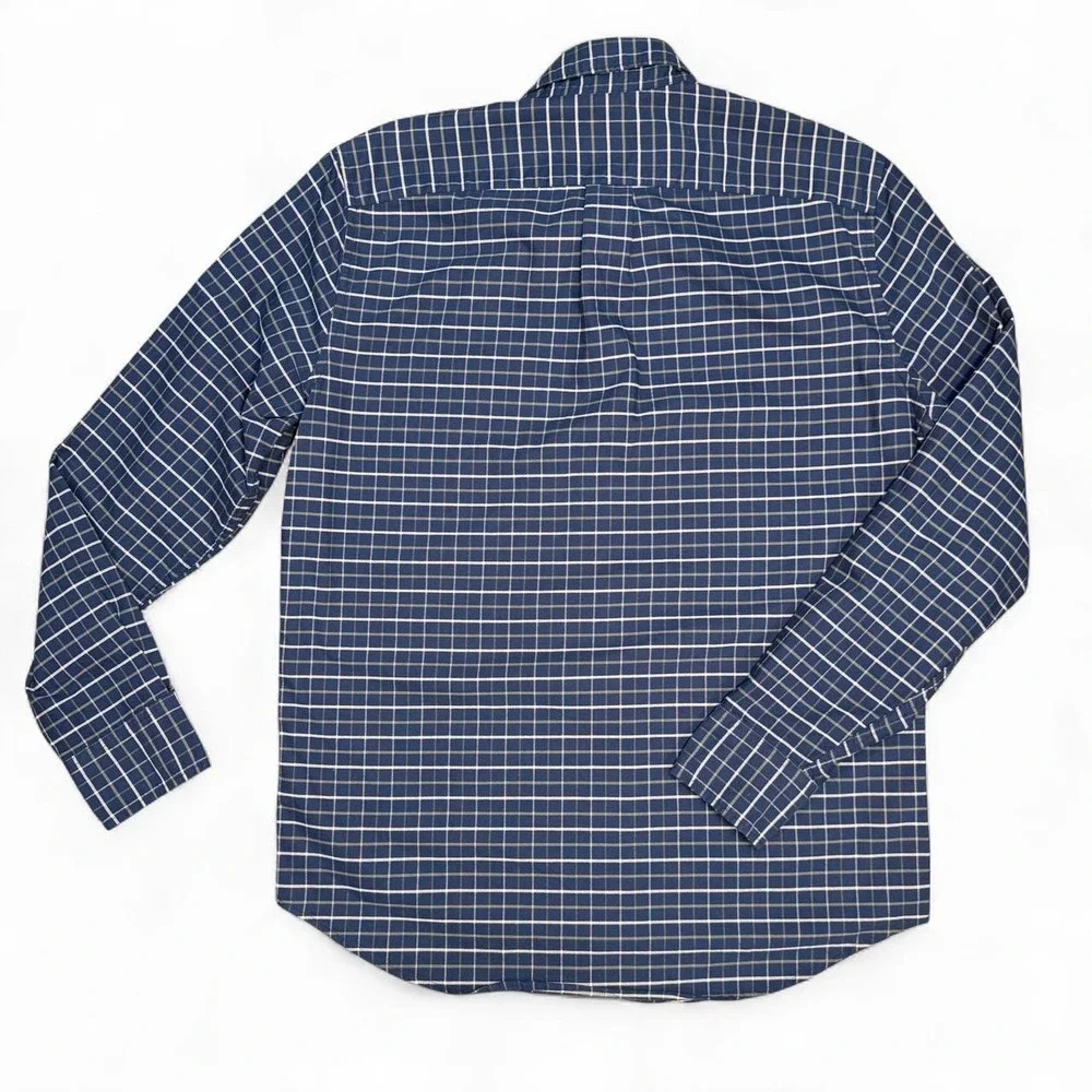 Reserved: Men's Medium J. Crew checkered button-up Oxford shirt